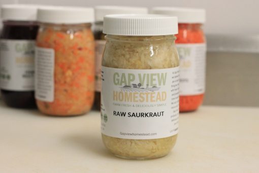 Raw Sauerkraut for Sale Gap View Homestead